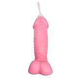 Generic Bottle Bird Fun Carnevale Bird Party Water Requisite Borraccia Strumenti di Bachelor & Home Improvement Fessure in metallo (rosa, taglia unica)