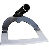 Generic Zappa E Coltivatore Testa del Timone Manuale in Acciaio Inox Testa del Timone per Fiori E Verdure per Allentare Il Terreno Diserbo Scavare Piantare Fiori Giardino