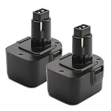 2X Joiry 12V 3.5Ah NI-MH batterie per Dewalt DC9071 DE9071 DW9072 DE9074 DE9501 DW9071 DE9037 DE9072 152250-27 397745-01
