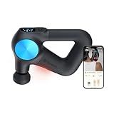 Theragun PRO Plus | Pistola Massaggio Muscolare | Velocità regolabili | Schermo OLED | Braccio Rotante | 6 Testine | Massaggiatore professionale per scioglierei (Pro Plus - Nero)