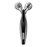 HoMedics Facial Beauty Roller, Massaggiatore Viso Lifting con Rulli Rotanti a 360⁰, Aumenta la Microcircolazione e Migliora l'Elasticità della Pelle, l'Uniformità del Tono e le Borse Sotto gli Occhi
