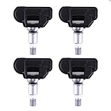 Lot de 4 Capteurs de Pression des Pneus de Rechange Capteur de Pression des pneus TPMS per Mercedes-Benz GLCES Classe A B C A0009050030 Système de Contrôle de la Pression des Pneus