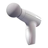 Piccola pistola massaggiante per fascia: massaggiatore per tessuti profondi ricaricabile tramite USB, massaggiatore elettrico portatile per recupero muscolare, livelli regolabili, design compatto per