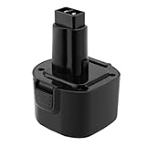 Joiry 9.6V 3.5Ah Ni-MH Batteria per Dewalt DE9036, DE9061, DE9062, DW9060, DW9061, DW9062, EZWA 29, DW050, DW909K, DW909, DW902, DW913, DW911, DW926K-2