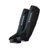 Therabody RecoveryAir JetBoots - Stivali da massaggio ad aria a compressione sequenziale per piedi e gambe per la circolazione e il recupero atletico (Small)