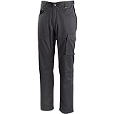 Generic Flexy Pantaloni da Lavoro da Uomo/Pantaloni da Lavoro da Donna | Pantaloni da Lavoro Elasticizzati Unisex con Tasche Multifunzionali, Grigio, XXL