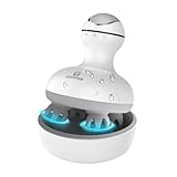 Comfier Massaggiatore Cuoio Capelluto Cordless - Massaggiatore Testa Impermeabile 4 Modalità 4 Testine 84 Nodi di Massaggio, regali per donna/mamma/moglie/uomo