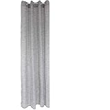 ALDOMO - Tenda con occhielli, 140 x 235 cm, colore: pietra