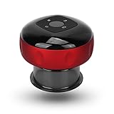 Set di coppettazione terapeutica, massaggiatore elettrico per terapia a coppettazione, massaggiatore per terapia intelligente (rosso)