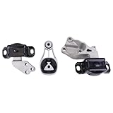 Ysimee Adatto per Supporto Motore Smart Fortwo 451, Set da 3 pezzi A1322200048, A1322200148, A1322200248 Cuscinetto Motore, Montaggio Motore, Cuscinetto del Motore