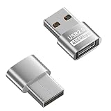 Adattatore da USB a USB C, adattatore per telefono da tipo C a USB-A 2.0, trasferimento dati ad alta velocità 480 Mbps, adattatore di ricarica multifunzionale per Plug and Play, nessun driver