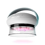 HoMedics Smoothee IR, Massaggiatore Anticellulite con Riscaldamento IR e Testina di Raffreddamento, Riduce la Cellulite e la Ritenzione Idrica, 4 Livelli di Aspirazione, 3 Coppette Intercambiabili