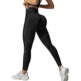 Donna Leggings a Compressione 3D per Anti Massa Grassa Sportivi Push Up Leggins Anticellulite Fitness Pantaloni Palestra Dimagranti Vita Alta Elasticizzati Yoga Pants