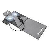 HoMedics Stretch Essentials - Esterilla de Estiramiento de Cuerpo Completo, 3 Programas de Estiramiento, Esterilla de Ejercicios Portátil y Plegable, Ideal para Gimnasio en Casa, Yoga o Pilates