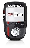 Compex SP 6.0 Elettrostimolatore, Nero con Banda Rossa