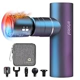 arboleaf Pistola Massaggio Muscolare con Riscaldatore e Raffreddatore, Pistola Massaggiante Mini Massage Gun Leggero a 3200 Giri/Minuto per il Rilassamento Muscolare, Batteria USB-C
