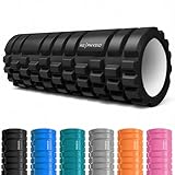 KG Physio Foam Roller - Rullo massaggio muscolare per gambe, schiena e braccia - ultraleggero essenziale per rilasciare le tensioni - pilates 33x12cm