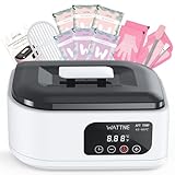 Wattne Macchina per cera di paraffina per mani e piedi – Kit idratante scaldacera paraffina con timer automatico e controllo della temperatura di precisione, bagno di cera di paraffina per artrite