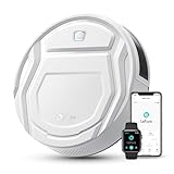 LEFANT Robot Aspirapolvere Forte Aspirazione,WiFi/App/Alexa,Programmabile,Silenzioso Ultrasottile Aspirapolvere Robot,Pulizia a Zig-zag,Ideale per Peli di Animali,Moquette e Pavimento Duro, M210