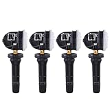Sensore di pressione pneumatici TPMS Sistema di monitoraggio della pressione pneumatici per B-Max C-Max Ecosport Fiesta Focus Mondeo Kuga V25721237, TXS148, EV6T1A180CC, EV6T1A150CB 4 pezzi