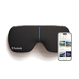 Therabody SmartGoggles 2.0 Masque Oculaire Chauffant, Masque de Sommeil Occultant & Massage des Tempes pour Relaxation Personnalisée et Soulagement des Maux de Tête