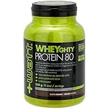 Wheyghty Protein 80 - Integratore a Base di Proteine del Latte all'80% - Formato: 250 g - Gusto: Cacao