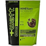 Wheyghty Protein 80 - Integratore a Base di Proteine del Latte all'80% - Formato: 750 g Doypack - Gusto: Cacao