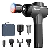 Bob and Brad X6 Pro Max Pistola Massaggio Muscolare con Testa Massaggiante Metallo e Caldo Freddo, Pistola Massaggiante, Elettrico Massaggiatore per Massaggio del Corpo Spalla Schiena