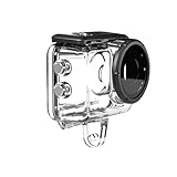 O'woda Custodia Impermeabile per Insta360 GO 3, Custodia Protettiva Impermeabile Fotografia Subacquea Caso con Copertura Posteriore Touchscreen per Insta360 GO 3 Fotocamera Accessori - 40M