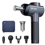 Pistola Massaggio Muscolare, Bob and Brad X6 Pro Pistola Massaggiante Muscolo Profondo Tessuto Massaggianti, Elettrico Massage Gun Portatile Professionale 3200RPM con 5 Testine Massagggiatore