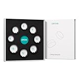 opove Kit di taglie O-Ring – Taglia prima di acquistare, scegli tra 8 misure - Taglie da 6 a 13, trova l'anello intelligente perfetto, design elegante, compatibile solo con anello intelligente O Ring