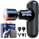 Mini Pistola Massaggiante con Calore e Freddo, Bob and Brad Q2 Pro Pistola da Tasca per Massaggio dei Tessuti Profondi, Percussione Portatile Ultra Silenziosa per Sollievo dal Dolore e Recupero