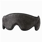 Homedics MSKV100BK-EU Maschera con Cuffie Integrate e Vibrazione