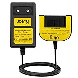 Joiry Caricabatterie per Black & Decker Ni-MH Ni-Cd Batteria, 1.2V-18V Multivolt Caricabatterie, Fit per Black & Decker Slide Style Batteria 7.2V 9.6V 12V 14.4V 18V (NON per Li-ion Batteria)