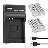 Joiry 2X NB-5L Batteria di Ricambio e Caricatore Compatibile con Canon PowerShot SX230, SX220, S100, S110, SD700, SD790, SD800, SD850, SD870