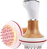 Massaggiatore Anticellulite Massaggiatore Drenaggio Linfatico Elettrico per Snellente per Massaggio Vita, Addome, Glutei, Braccia, Gambe e Schiena Dispositivo di vibrazione EMS riscaldata a 40 livelli