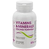 Vitamins & Minerals Strong Formula - Integratore Alimentare di Vitamine a Minerali - Formato: 120 compresse