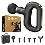 Vandelay Torrent - Pistola massaggiante a percussione per alleviare il dolore, 4800 mAh (nero)