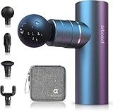arboleaf Pistola Massaggio Muscolare Mini Pistola Massaggiante Pistola per Massaggio portatile 3200RPM con 4 Testine in Silicone Ricarica di Tipo-C con Borsa