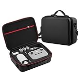 O'woda Custodia da Trasporto per DJI Mini 4K, Borsa Rigida da Viaggio con Tracolla Regolabile, Borsa per Drone Protettivo Impermeabile per DJI Mini 4k/ Mini 2/ Mini 2 SE - Nero