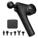 Opove Pistola Massaggio Muscolare Tessuto Profondo 14,5 mm Massaggiatore Muscolare Elettrico Portatile Design Ergonomico Per Collo, Schiena, Spalle E Gambe Rilassamento Muscolare Apex Nero