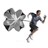 Paracadute di Resistenza Paracadute per Allenamento, Paracadute di Resistenza Calcio per Allenamento Velocità e Corsa Migliorare Velocità, Resistenza, Forza e Accelerazione