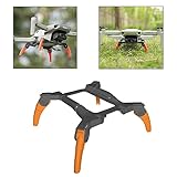 O'woda Mini 4K Carrello di Atterraggio, Gamba di Atterraggio Pieghevole Sgancio Rapido per DJI Mini 2/ Mini 2 SE/Mavic Mini/Mini 4K Drone - Arancione