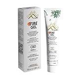 Fawerlus Fire Gel Crema Muscoli Antinfiammatoria Sportiva Naturale Riscaldante Effetto Forte Antidolorifico Dolori Muscolari Articolari 1000mg CBD, Artiglio del Diavolo, Arnica, Olio Canapa 100ml