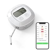 arboleaf Smart Metro a nastro con app, metro a nastro Bluetooth per misurazioni del corpo, meccanismo di bloccaggio, retrattile, misura del corpo per la perdita di peso, lunghezza della circonferenza,