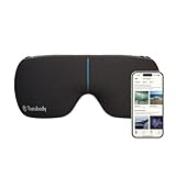 Therabody SmartGoggles 2.0 Masque Oculaire Chauffant, Masque de Sommeil Occultant & Massage des Tempes pour Relaxation Personnalisée et Soulagement des Maux de Tête
