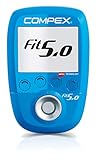 COMPEX Fit 5.0, Modello Top di Gamma della categoria Fitness. con Esclusiva Tecnologia Wireless. Unisex-Adulto, Blu, Taglia Unica