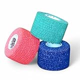 Tape CrossFit CATGRIPS – Nastro Crossfit per Dita, Pollici e Mani – Grip Tape Antiscivolo per WOD, Hook Grip, Sollevamento Pesi – Rotoli Traspiranti e Resistent, 3 x 4.5m x 3.8cm