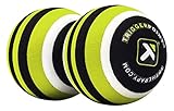 TriggerPoint MB2 Double Massage Ball Roller per Sollievo Schiena e Collo – Design Regolabile, Durevole e Resistente all'Acqua per Un Rilascio mirato della Tensione nella Colonna, Collo e Spalle.