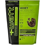 Whey Protein 90 - Proteine del Siero del Latte al 90% - Formato: 750 g Doypack - Gusto: Cacao